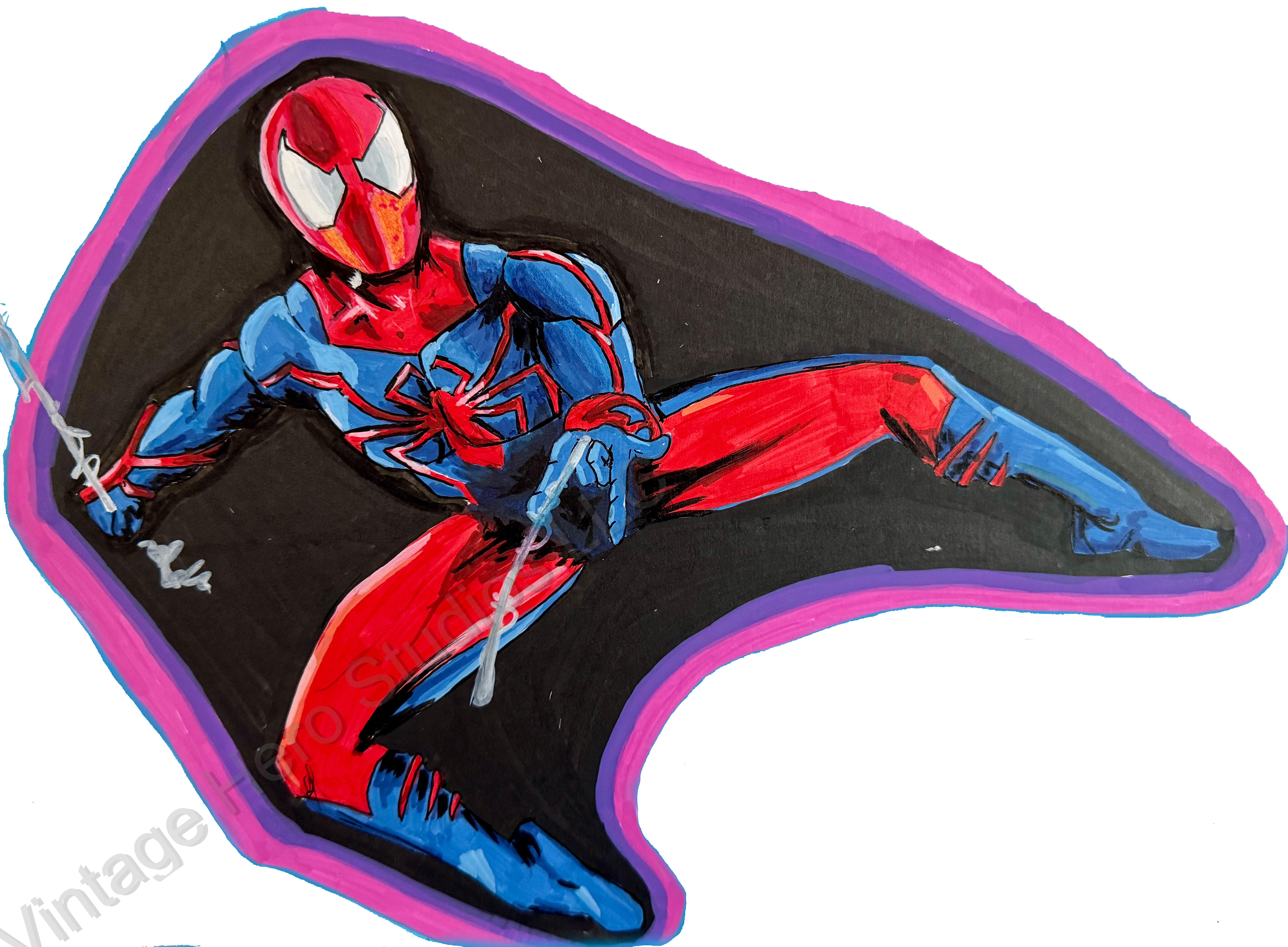Future Spider โ Original Drawing